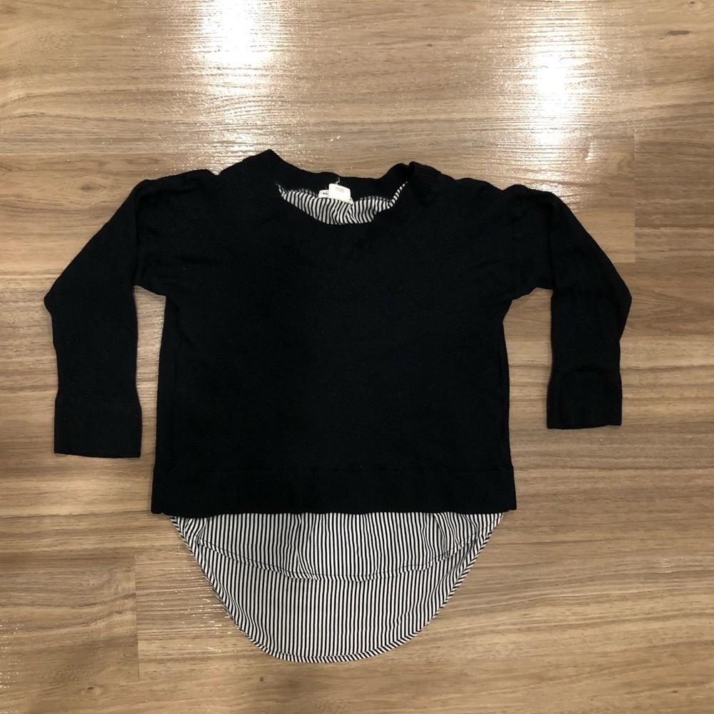 Club Monaco high/low sweater top